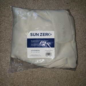 Sun Zero Cream Curtains
